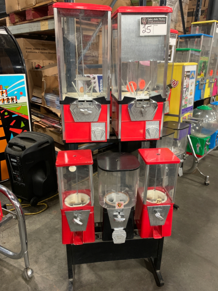 6 HEAD COMBO BULK CAPSULE STICKER RACK BT