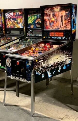 THE TWILIGHT ZONE WIDE BODY PINBALL MACHINE BALLY 1993