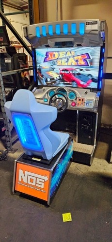 DEAD HEAT DX 42 SITDOWN RACING ARCADE GAME NAMCO