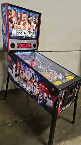 WRESTLEMANIA WWE PRO PINBALL MACHINE STERN 2015