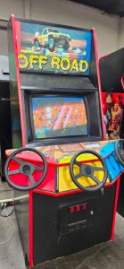 IVAN STEWART'S OFFROAD 3 PLAYER CLASSIC ARCADE GAME LELAND