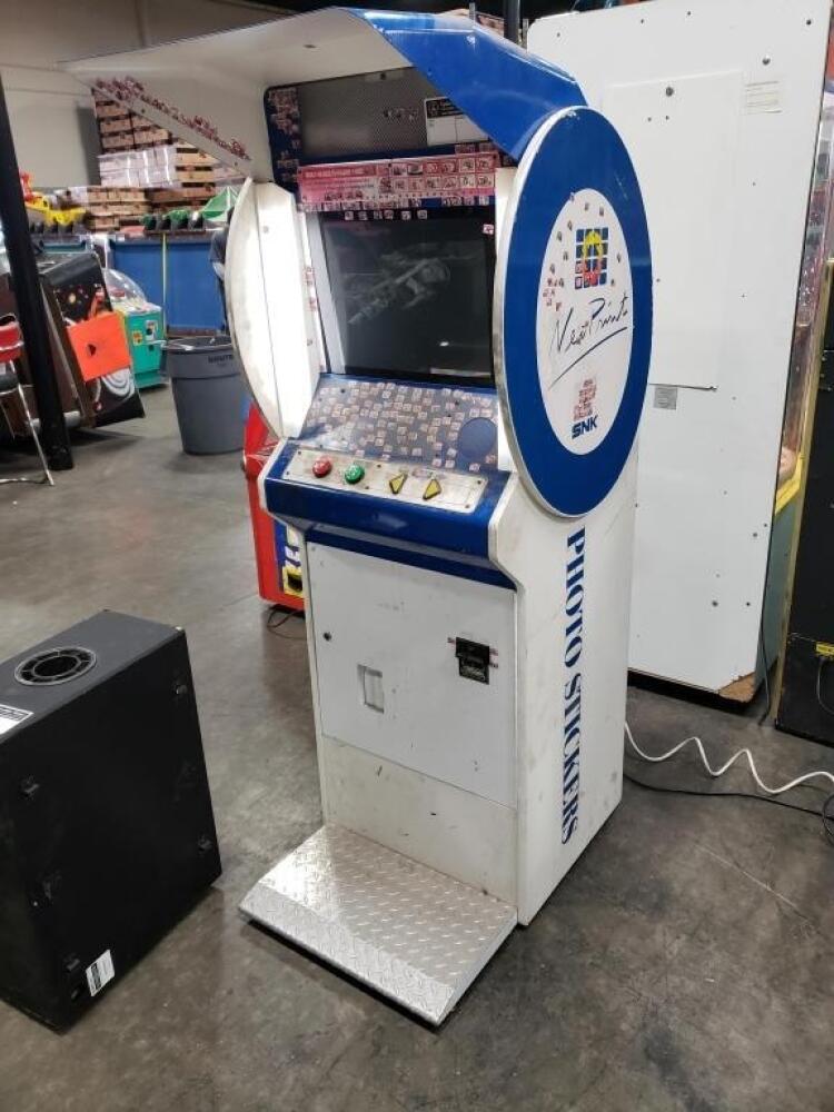 NEO PRINT SNK PHOTO STICKER MACHINE