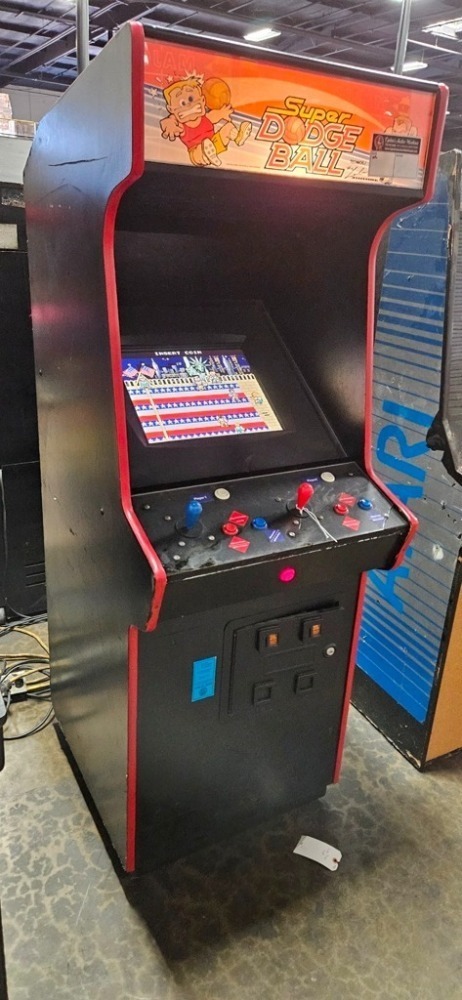 SUPER DODGEBALL UPRIGHT ARCADE GAME 19 CRT CLASSIC