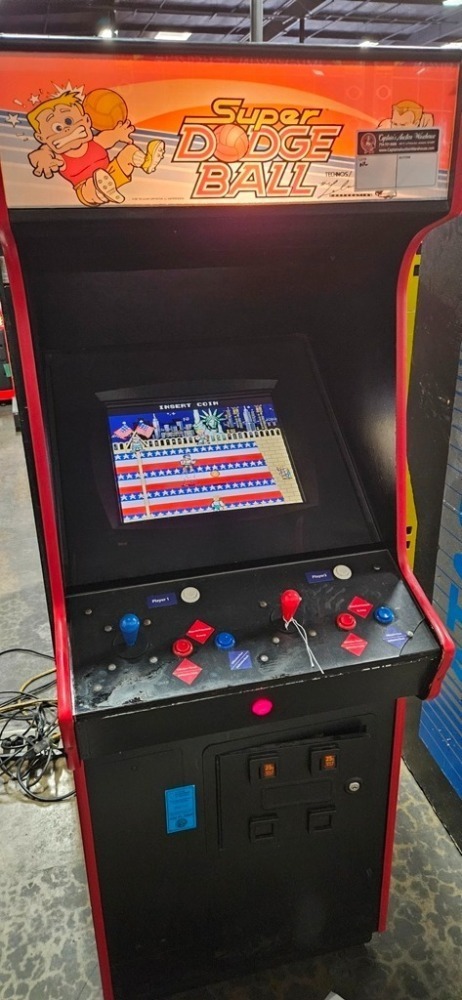 SUPER DODGEBALL UPRIGHT ARCADE GAME 19 CRT CLASSIC