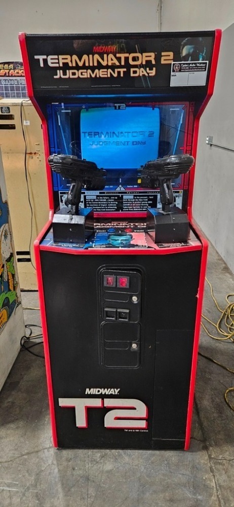 【一台のみ】激レア！arcade machine T2 judgment day Terminator 2 Judgement Day - Joystix Games