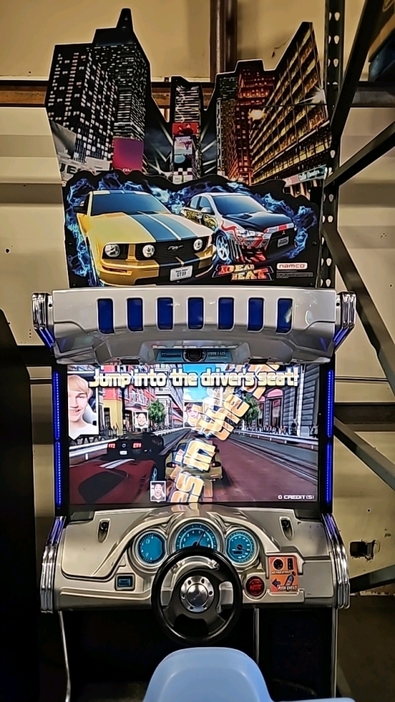 DEAD HEAT DX 42 SITDOWN RACING ARCADE GAME NAMCO #1