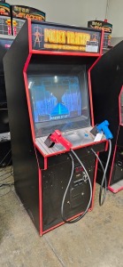 POLICE TRAINER 25" UPRIGHT TARGET SHOOTER ARCADE GAME SEGA