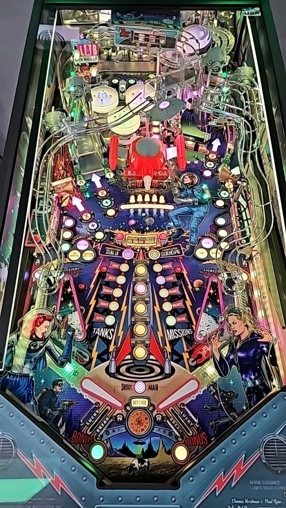 ★レトロ★AMERICAN PINBALL American Pinball Legends of Valhalla Classic Pinball Machine