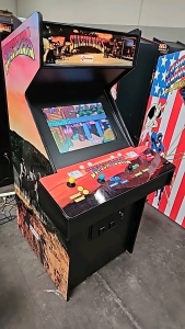 SUNSET RIDERS 4 PLAYER ARCADE GAME NEW BUILD W/ LCD MONITOR