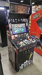 BATMAN UPRIGHT ARCADE GAME NEW BUILD W/ LCD MONITOR