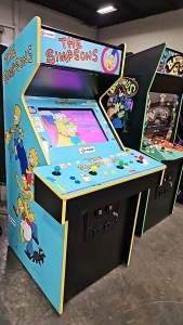 THE SIMPSON'S 4 PLAYER ARCADE GAME BRAND NEW W/ LCD MONITOR