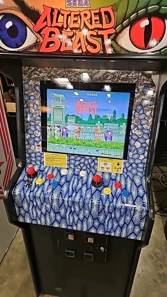 ALTERED BEAST CLASSIC STYLE ARCADE GAME NEW BUILD W/ LCD