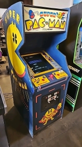 SUPER PAC-MAN CLASSIC UPRIGHT ARCADE GAME BALLY MIDWAY