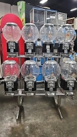 8 HEAD GLOBE STYLE GUMBALL CAPSULE VENDING RACK