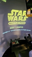 STAR WARS BATTLE POD DELUXE DOME 180 ARCADE GAME NAMCO - 5