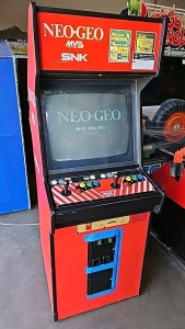 NEO GEO 2 SLOT DEDICATED SNK UPRIGHT ARCADE GAME