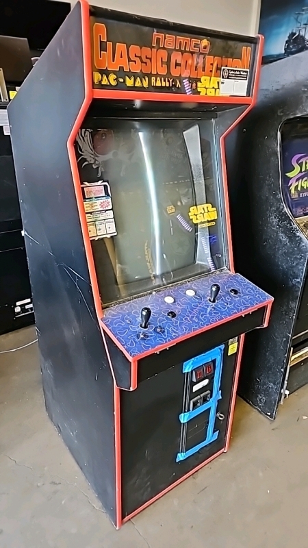 NAMCO CLASSICS COLLECTION UPRIGHT ARCADE GAME