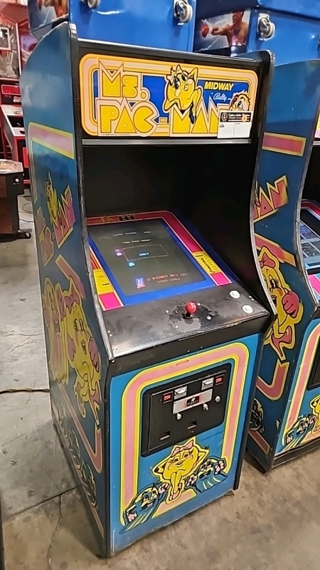 MS. PAC-MAN UPRIGHT CLASSIC ARCADE GAME BALLY MIDWAY #1