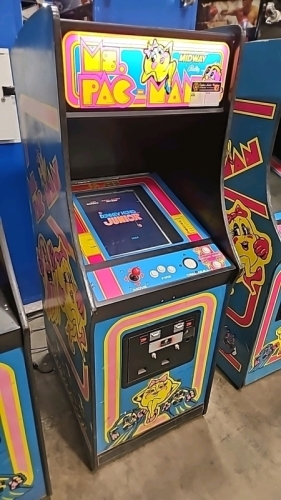 MS. PAC-MAN UPRIGHT CLASSIC ARCADE GAME BALLY CAB #2