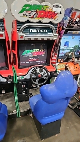 DIRT DASH 4WD SITDOWN RACING ARCADE GAME NAMCO