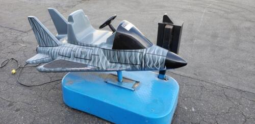 KIDDI RIDE US AIR FORCE JET FIGHTER