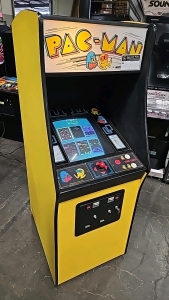 60 IN 1 MULTICADE UPRIGHT in PAC-MAN CABINET W/ 19" CRT