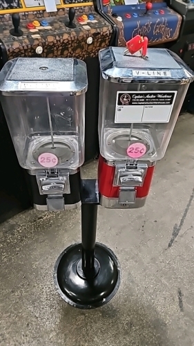 DUAL HEAD CAPSULE PRODUCT VENDING STAND