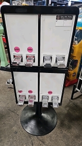 4 SELECT STICKER VENDING STAND FRONT LOADER