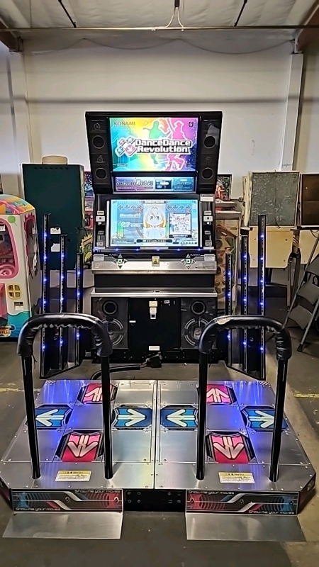 DANCE DANCE REVOLUTION A4 MUSIC ARCADE GAME KONAMI BEMANI