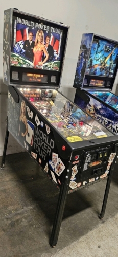 WORLD POKER TOUR PINBALL MACHINE STERN