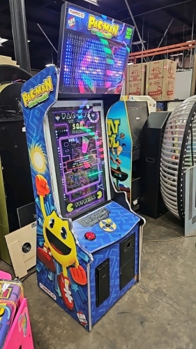 PAC-MAN CHOMP MANIA UPRIGHT ARCADE GAME NAMCO
