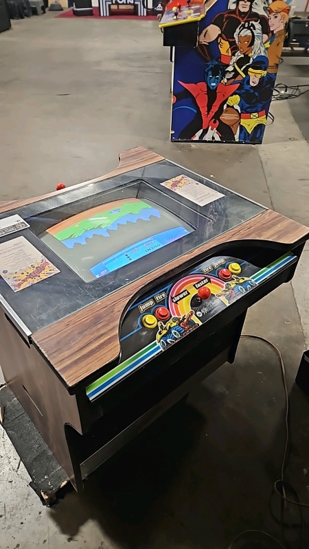 MOON PATROL CLASSIC COCKTAIL TABLE ARCADE GAME WILLIAMS