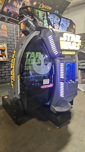 STAR WARS BATTLE POD DELUXE 180 DOME ARCADE GAME NAMCO L@@K!!