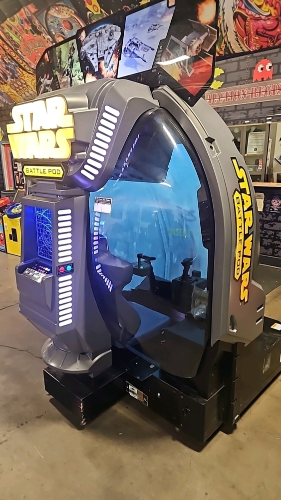 A GEEK DADDY: Star Wars Battle Pod Video Game Flies Into Arcades January 2015 A GEEK DADDY: Star Wars Battle Pod Video Game Flies Into Arcades January 2015