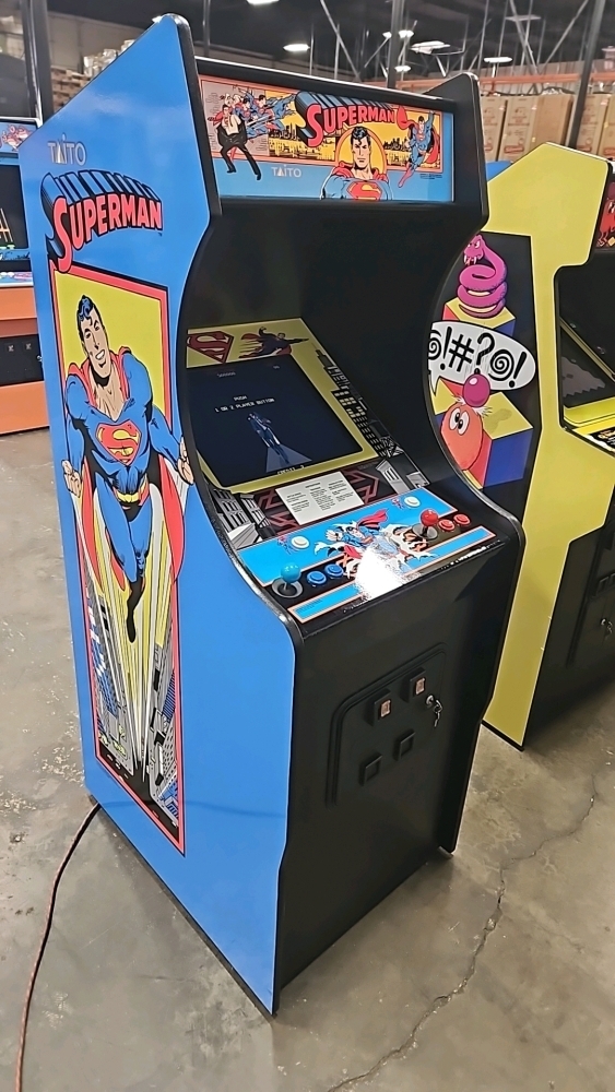 SUPERMAN UPRIGHT BRAND NEW ARCADE GAME W/ LCD