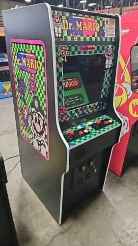 DR. MARIO UPRIGHT ARCADE GAME NEW BUIL CAB W/ LCD MONITOR