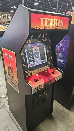TETRIS UPRIGHT ATARI STYLE CABINET NEW BUILD ARCADE GAME