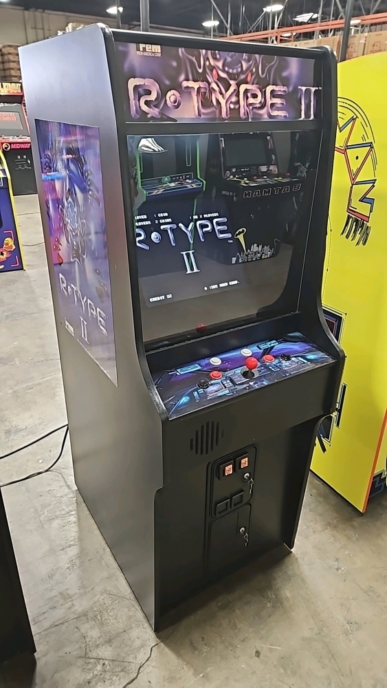 R-TYPE II CLASSIC NINTENDO STYLE ARCADE GAME NEW BUILD W/ LCD MONITOR