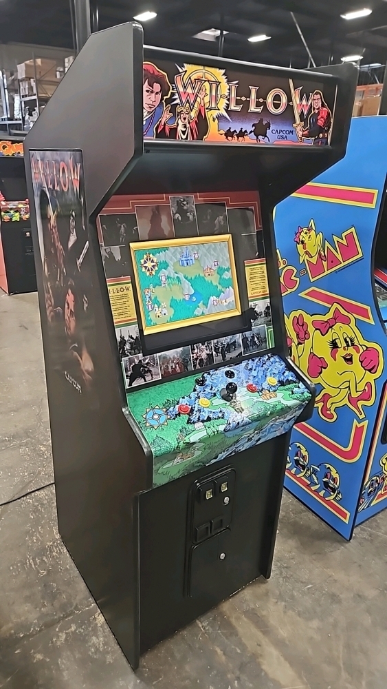 WILLOW UPRIGHT ARCADE GAME BRAND NEW BUILD W/ LCD MONITOR