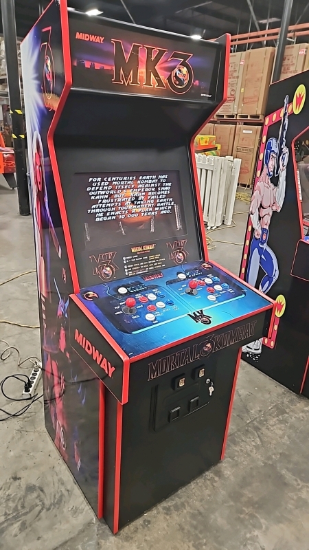 MORTAL KOMBAT 3 UPRIGHT ARCADE GAME NEW BUILD W/ LCD