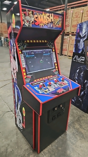 SMASH TV UPRIGHT ARCADE GAME BRAND NEW BUILD W/ LCD