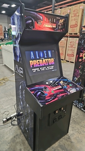 ALIEN VS. PREDATOR UPRIGHT NEW BUILD ARCADE GAME W/ LCD MONITOR