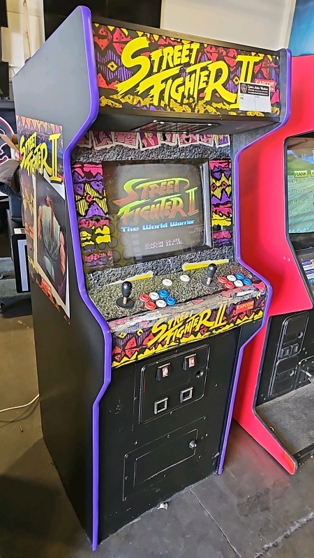 STREET FIGHTER II THE WORLD WARRIOR ARCADE GAME CAPCOM