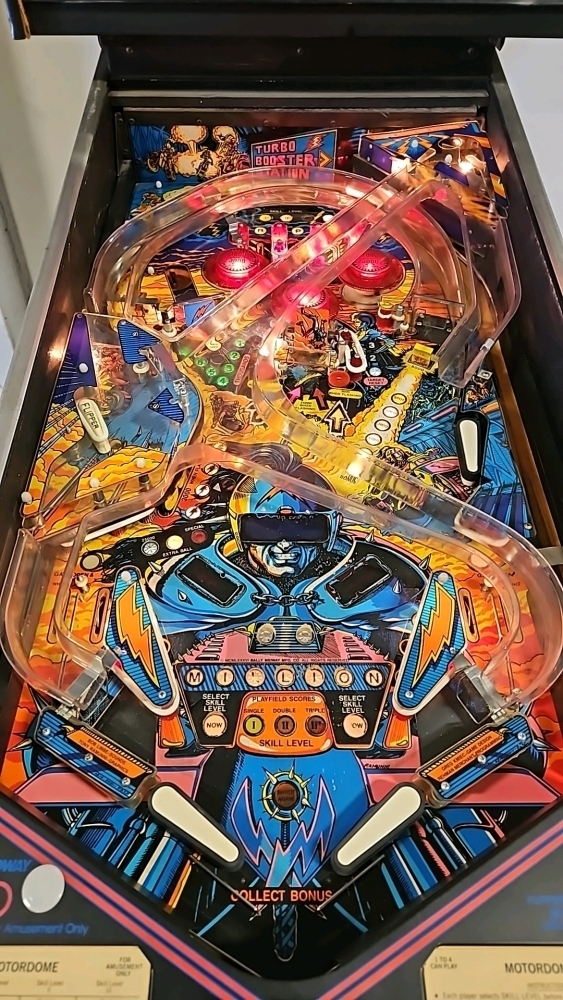 MOTORDOME CLASSIC PINBALL MACHINE BALLY MAD MAX FURIOSA