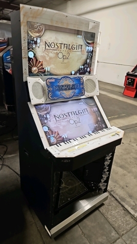 NOSTALGIA OP.2 MUSIC PIANO RYTHYM ARCADE GAME KONAMI BEMANI