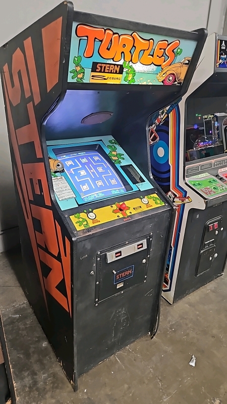 TURTLES UPRIGHT ARCADE GAME CLASSIC STERN 1981