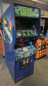 KOZMIK KROOZ'R UPRIGHT ARCADE GAME BALLY MIDWAY PROJECT