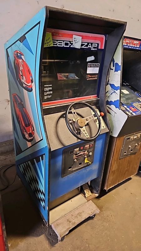 MIDWAY'S 280-ZZZAP ARCADE GAME a BALLY CO. 1976