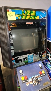 COBRA COMMAND in MAJOR HAVOC i ROBOT ATARI CAB ARCADE GAME