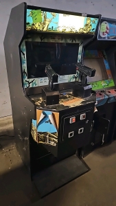 OPERATION THUNDER UPRIGHT SHOOTER ARCADE GAME PROJECT TAITO 1988